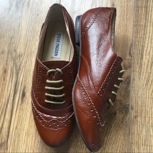 Steve Madden Tuxxedo Oxford - Cognac